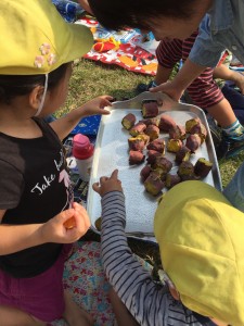 そして子ども達の元へ♪