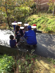 公園を管理して下さっている方と。