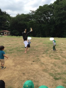 「おー！」「すげー！」と子ども達。